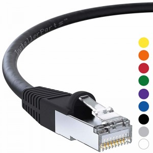 Ethernet-kaapeli CAT5E-kaapeli suojattu (FTP) käynnistetty