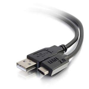USB-kaapeli - USB 2.0 USB-C - USB-A -kaapeli M / M
